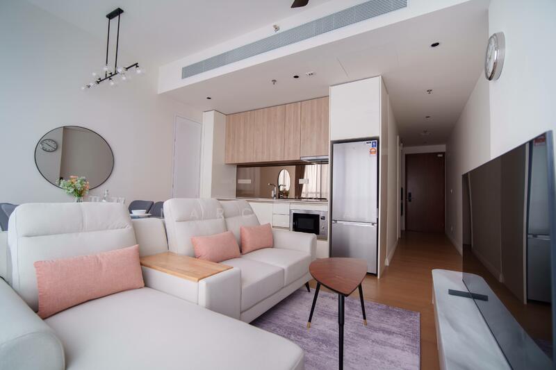 Service Residence for Rent at TRX Residences - Marco Tan - Living Room - PropertyGuru.com.my