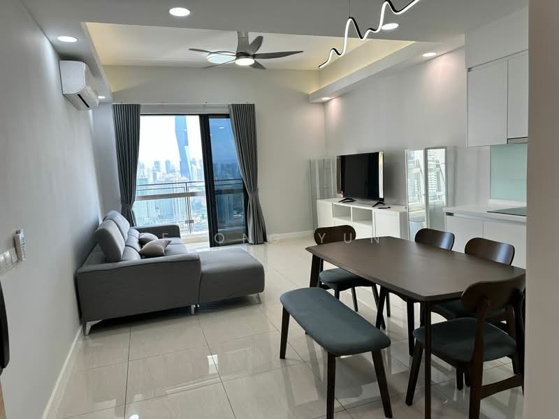 Service Residence for Rent at The Sentral Suites - Foong Yun - Living Room - PropertyGuru.com.my