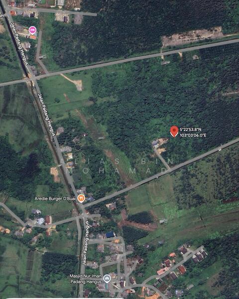 Residential Land for Sale in Kampung Padang Hangus (Kuala Nerus) - Alias Bin Mohamad - PropertyGuru.com.my