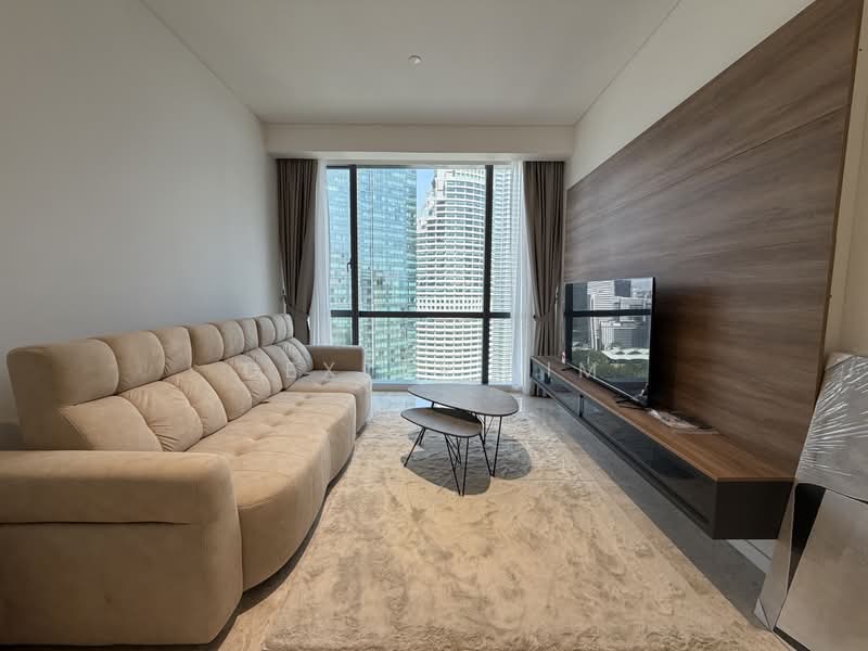 Service Residence for Rent at SO Sofitel Kuala Lumpur Residences - Dexter Lim - Living Room - PropertyGuru.com.my