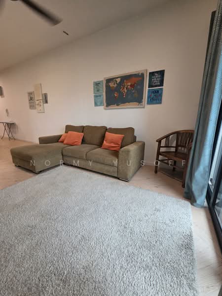 Service Residence for Sale at Suria Residence - Normy Yusoff - Living Room - PropertyGuru.com.my