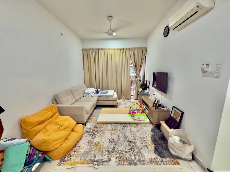 Service Residence for Sale at Seasons Garden Residences - Muz Hafiz - Living Room - PropertyGuru.com.my