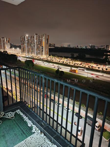 Service Residence for Rent at BSP 21 - Jacob Simmon - Balcony - PropertyGuru.com.my