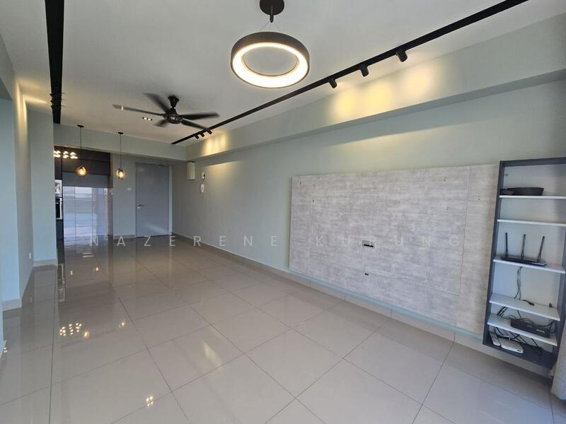 Apartment for Sale at Putra 1 - Nazerene Kurung - Living Room - PropertyGuru.com.my