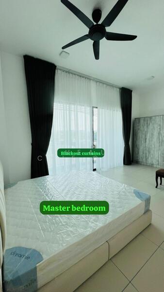 Bungalow for Rent in Seberang Perai (Penang) - Cheau Chie Ooi - Master Bedroom - PropertyGuru.com.my