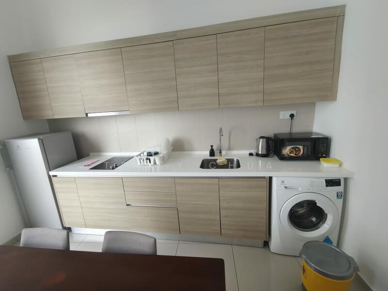 Service Residence for Rent at i-Suite @ i-City - Tracy Chua - Kitchen - PropertyGuru.com.my