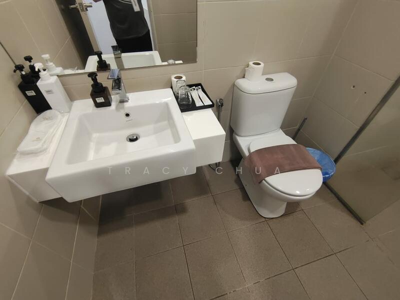 Service Residence for Rent at i-SOHO @ i-City - Tracy Chua - Bathroom - PropertyGuru.com.my