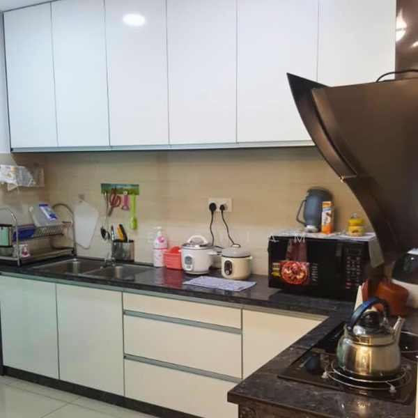 Service Residence for Rent at Mahkota Impian - Jie Chiam - Kitchen - PropertyGuru.com.my