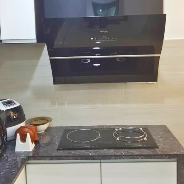 Service Residence for Rent at Mahkota Impian - Jie Chiam - Kitchen - PropertyGuru.com.my