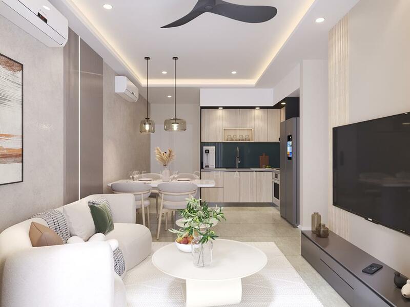 Service Residence for Sale at 10 Stonor - EK Chai - Living Room - PropertyGuru.com.my
