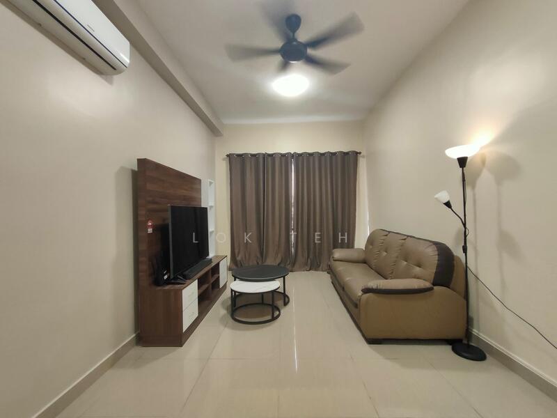 Service Residence for Sale at SkyLake Residence - Lok Teh - Living Room - PropertyGuru.com.my