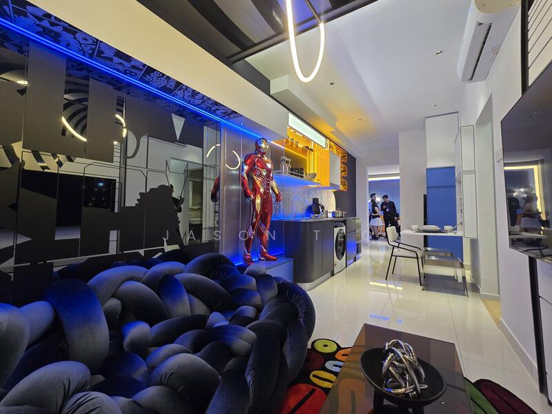 Service Residence for Sale at Majestic Gen Sphere - Jason Teo - Living Room - PropertyGuru.com.my