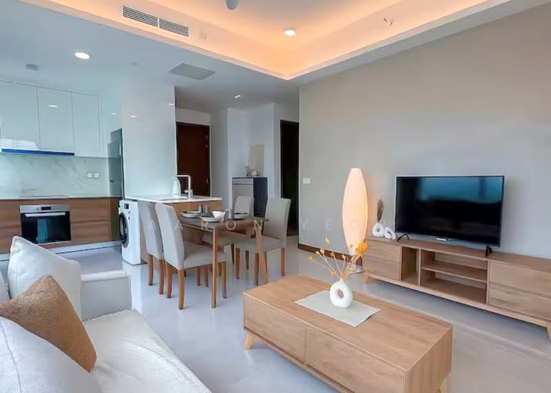 Service Residence for Rent at Core Residence @ TRX - Aaron Yeoh - Living Room - PropertyGuru.com.my