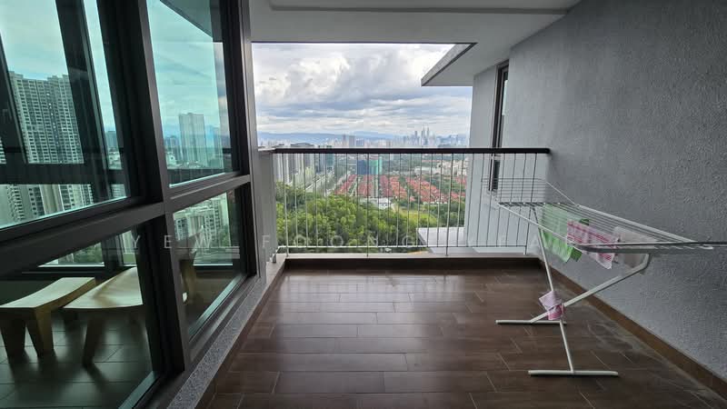 Condominium for Rent at Seni Mont Kiara - Yew Foong Yeap - Balcony - PropertyGuru.com.my