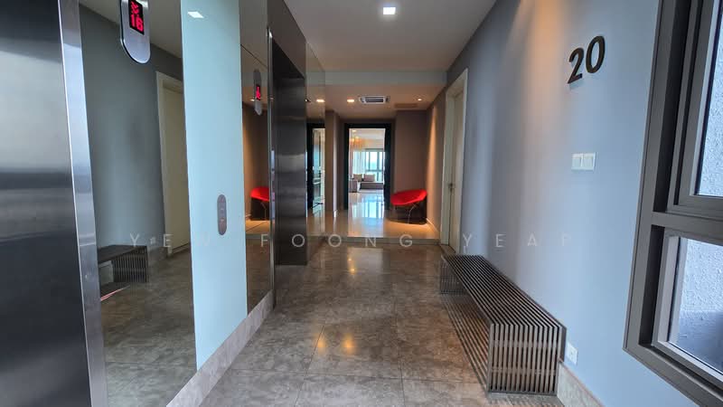Condominium for Rent at Seni Mont Kiara - Yew Foong Yeap - Private lift lobby - PropertyGuru.com.my