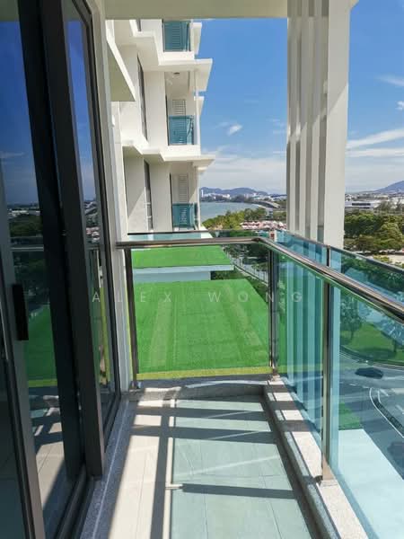 Condominium for Rent at Queens Residences Q1 @ Queens Waterfront - Alex Wong - Balcony - PropertyGuru.com.my