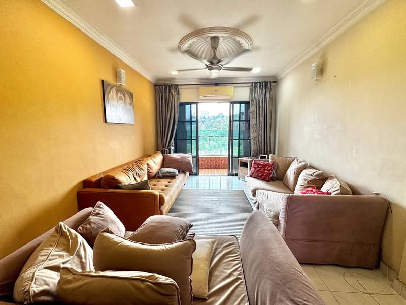Apartment for Sale at Permata Heights Apartment - Azman Ahmad - Living Room - PropertyGuru.com.my