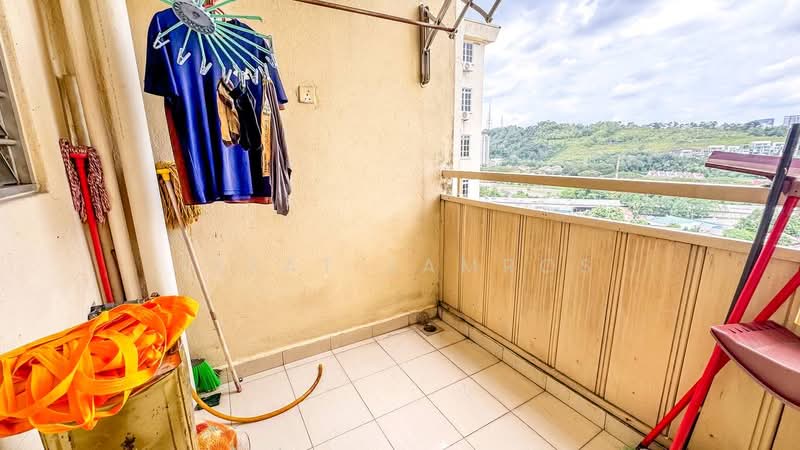 Apartment for Sale at Zamrud Apartment - Izzat Zamros - Balcony - PropertyGuru.com.my