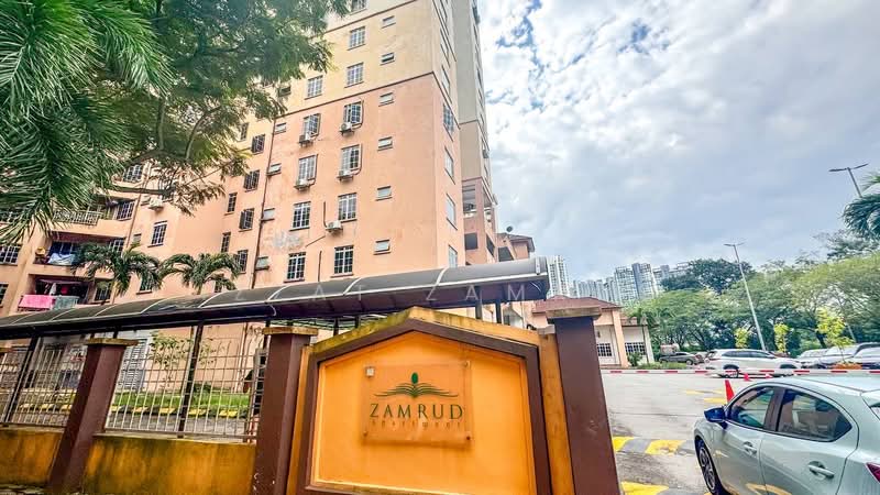 Apartment for Sale at Zamrud Apartment - Izzat Zamros - Exterior - PropertyGuru.com.my