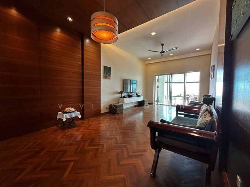 Straits Quay (The Suites at Waterside) untuk Untuk Disewa - RM 4,700 /bulan, Feb 2026 - Living Room - PropertyGuru.com.my