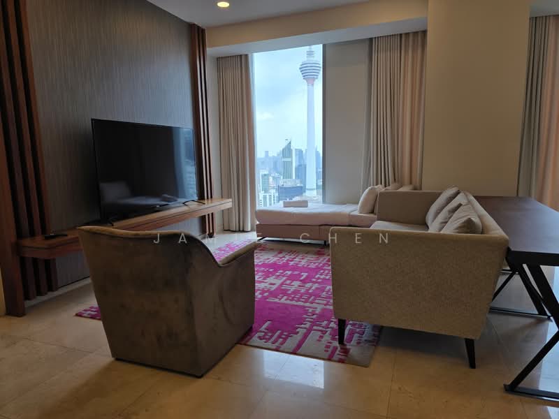 Service Residence for Rent at Tropicana The Residences - Jamie Chen - Living Room - PropertyGuru.com.my