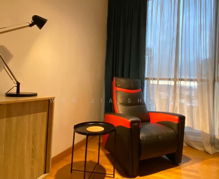 Service Residence for Rent at KL Gateway Residences - Wan Jia Shun - Living Room - PropertyGuru.com.my