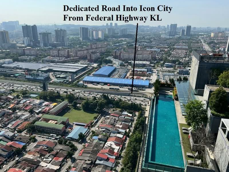 Icon Residenz 1 @ Icon City untuk Untuk Dijual - RM 680,000, Feb 2026 - Dedicated road into Icon City - PropertyGuru.com.my