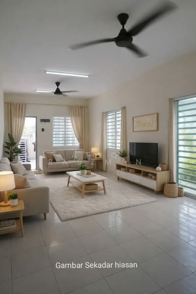 Semi-Detached House for Rent in Manjung (Perak) - Afiq Raszman - Living Room - PropertyGuru.com.my