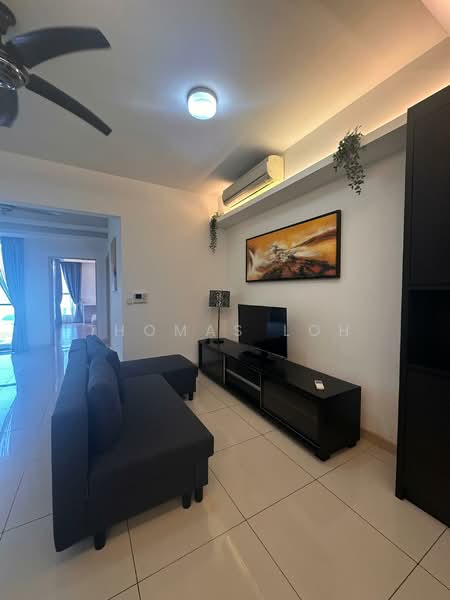 Service Residence for Sale at Suasana Bukit Ceylon / Raja Chulan Residences - Thomas Loh - Living Room - PropertyGuru.com.my