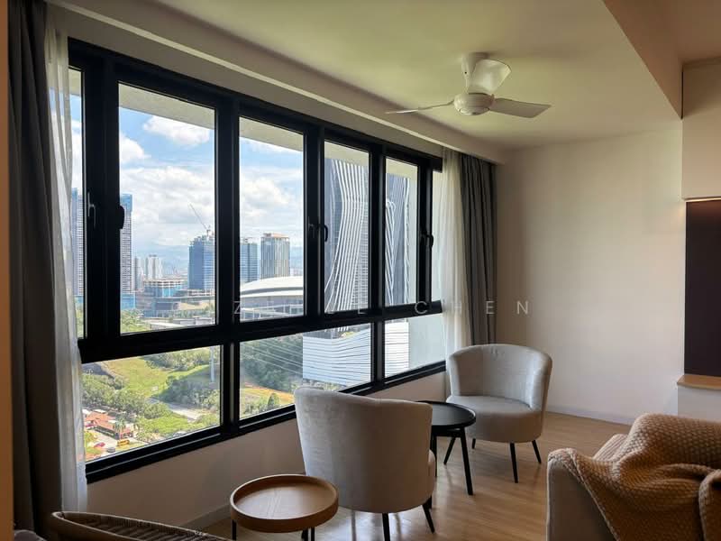 Service Residence for Rent at Kami - Gizelle Chen - Living Room - PropertyGuru.com.my