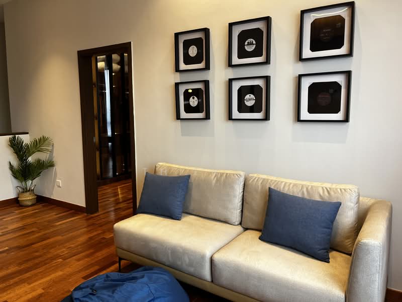 Cluster House for Sale in Alam Impian (Shah Alam) - Thien . - Living Room - PropertyGuru.com.my