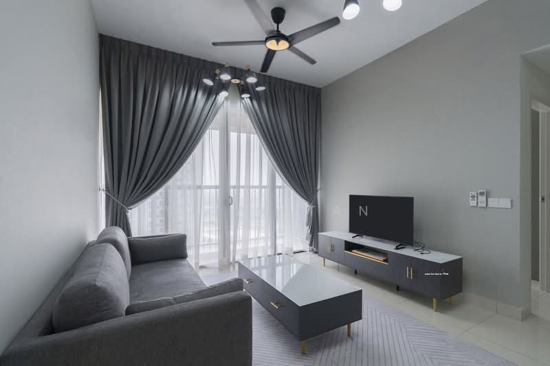 Service Residence for Sale at Setia City Residences - Vitas Tan - Living Room - PropertyGuru.com.my