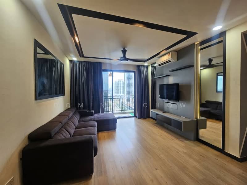 Service Residence for Rent at Country Garden Central Park - Dominic Chow - Living Room - PropertyGuru.com.my