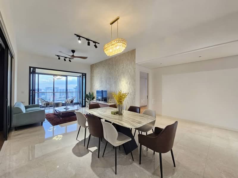 Service Residence for Rent at The Astaka @ 1 Bukit Senyum - Werner Kee - Living Room - PropertyGuru.com.my