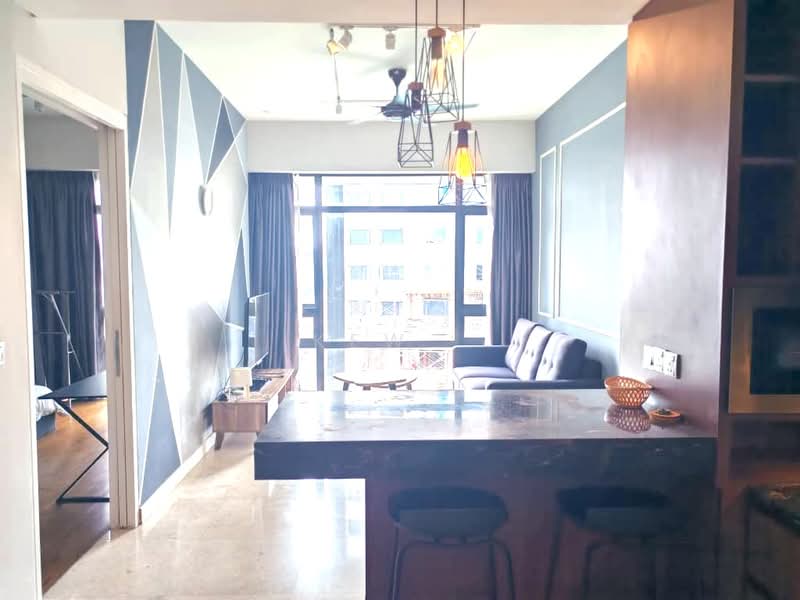 Service Residence for Rent at Anggun Residences - Kew . - Living Room - PropertyGuru.com.my