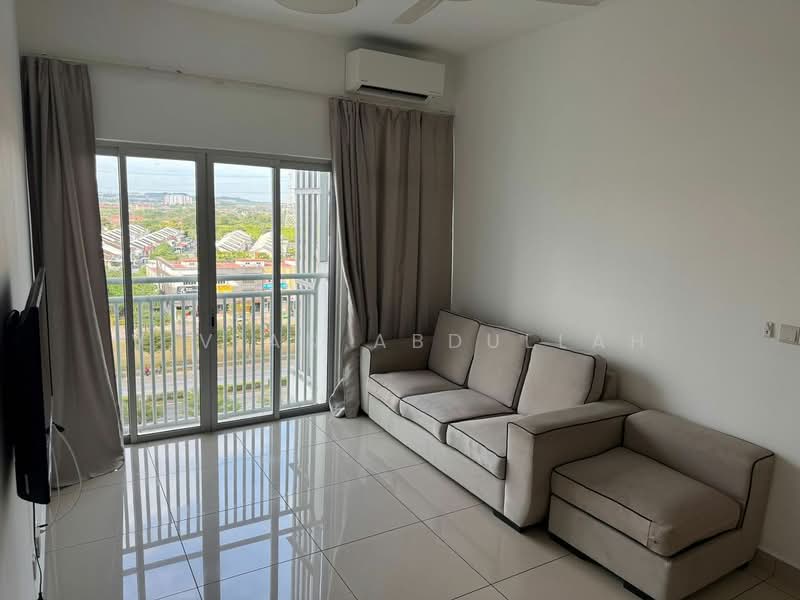 Meridin Bayvue Serviced Apartment untuk Untuk Disewa - RM 2,000 /bulan, Mac 2026 - Living Room - PropertyGuru.com.my