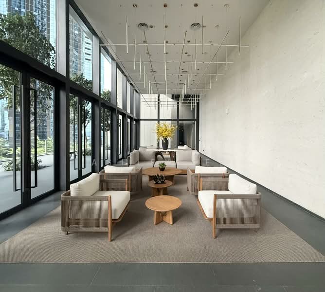 Service Residence for Sale at The Conlay - Ashley Lee - Living Room - PropertyGuru.com.my