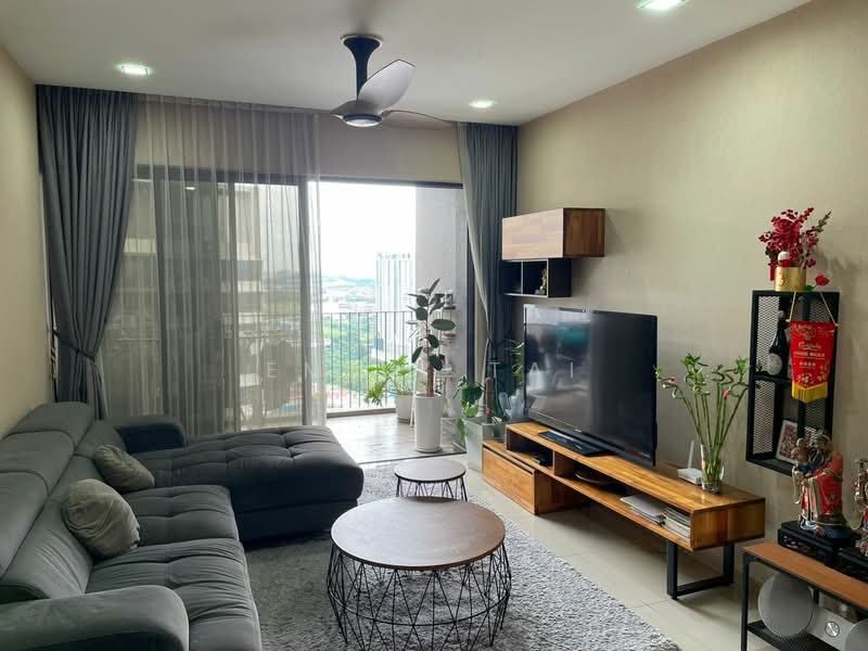 Condominium for Sale at The Rainz - Emily Tai - Living Room - PropertyGuru.com.my