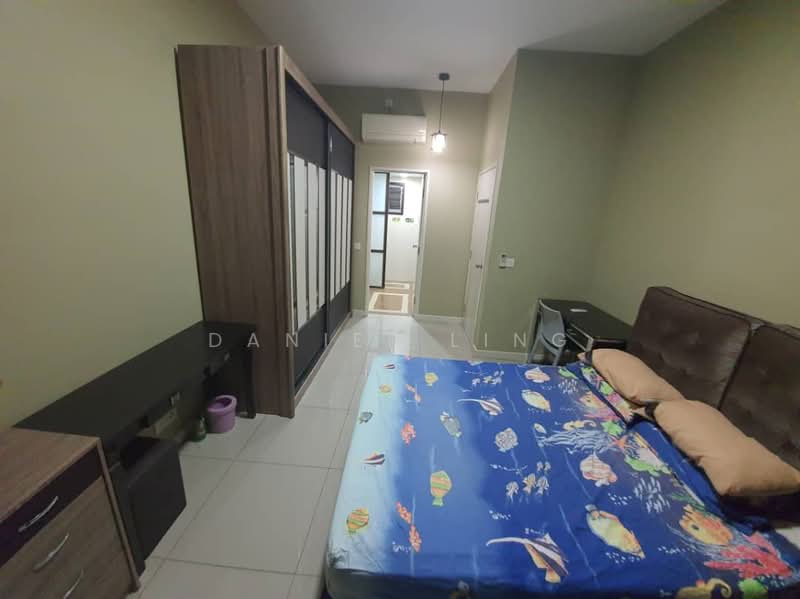 Service Residence for Rent at Greenfield Regency - Daniel Ling - Bedroom - PropertyGuru.com.my