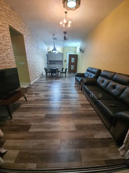 Service Residence for Rent at Greenfield Regency - Daniel Ling - Living Room - PropertyGuru.com.my