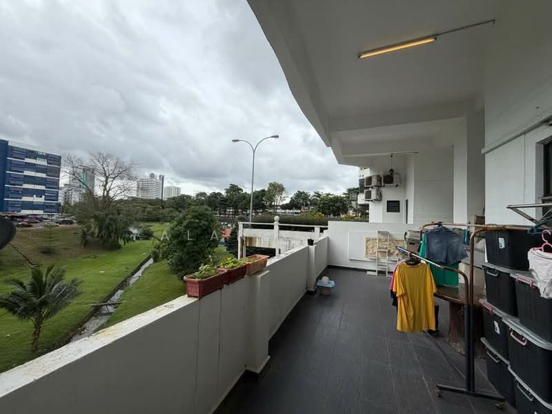 Service Residence for Sale at Sun City (Plaza Mentari) - Alan Chew - Balcony - PropertyGuru.com.my