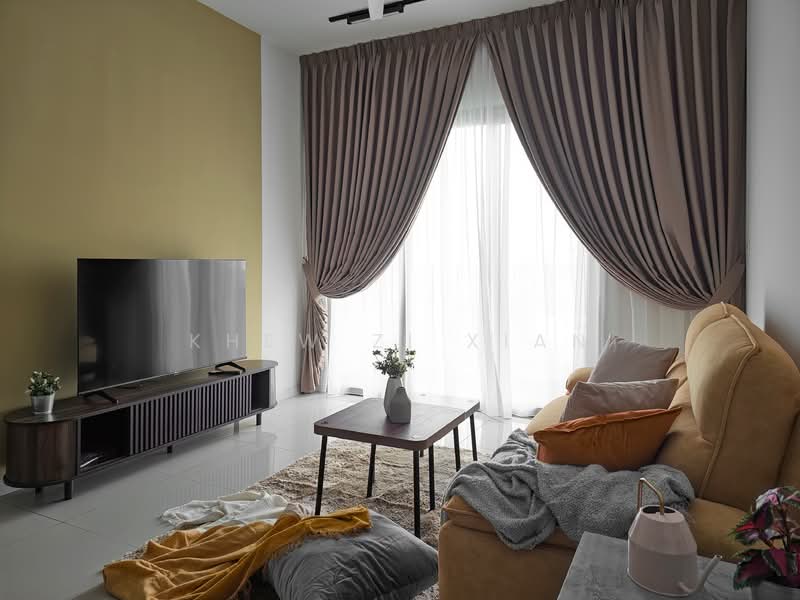 Service Residence for Rent at Sunway Belfield - Khew Zi Xian - Living Room - PropertyGuru.com.my
