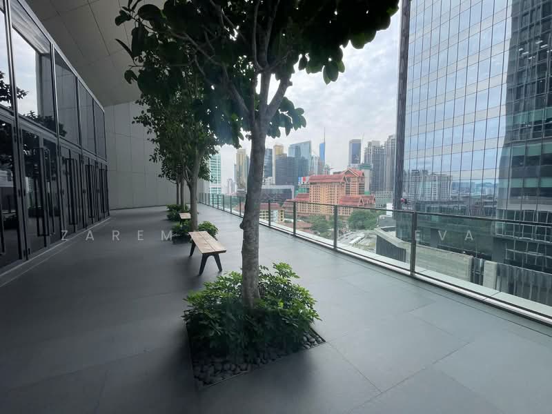 Service Residence for Rent at The Conlay - Zarema Kulbuzheva - Balcony - PropertyGuru.com.my