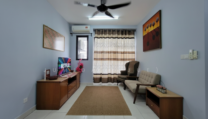 Service Residence for Rent at Tiara Imperio Residence - JUMIDAH (JUE) - Living Room - PropertyGuru.com.my