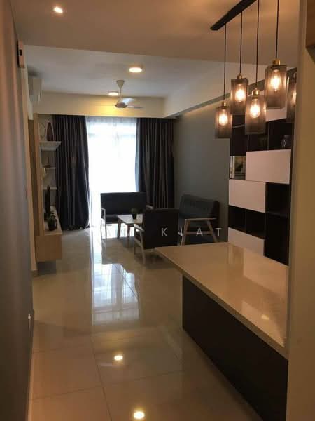 Service Residence for Rent at Tulip Residence - SAM KIAT - Living Room - PropertyGuru.com.my