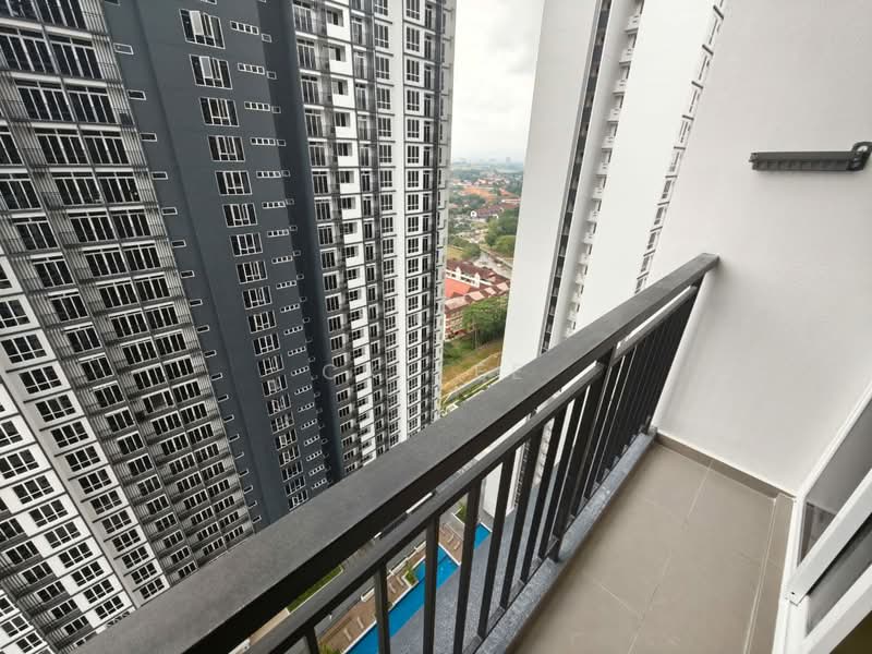 Service Residence for Rent at TRELLIS RESIDENCES - Ck Lee - Balcony - PropertyGuru.com.my
