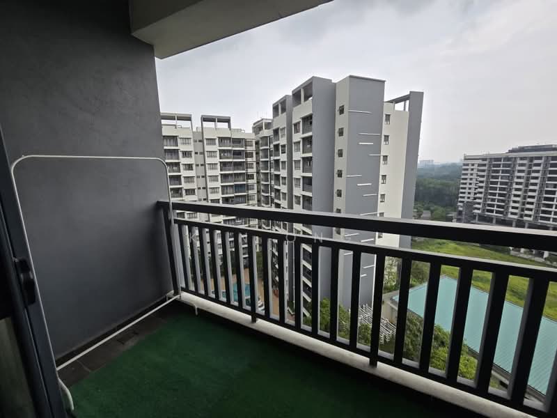 Service Residence for Rent at Suria Residence - Ken Ong - Balcony - PropertyGuru.com.my