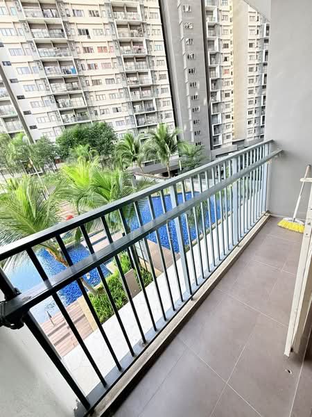 Service Residence for Sale at Seasons Garden Residences - JUMIDAH (JUE) - Balcony - PropertyGuru.com.my