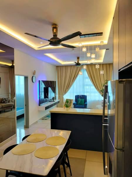 Service Residence for Sale at Palmyra Residence - JUMIDAH (JUE) - Living Room - PropertyGuru.com.my