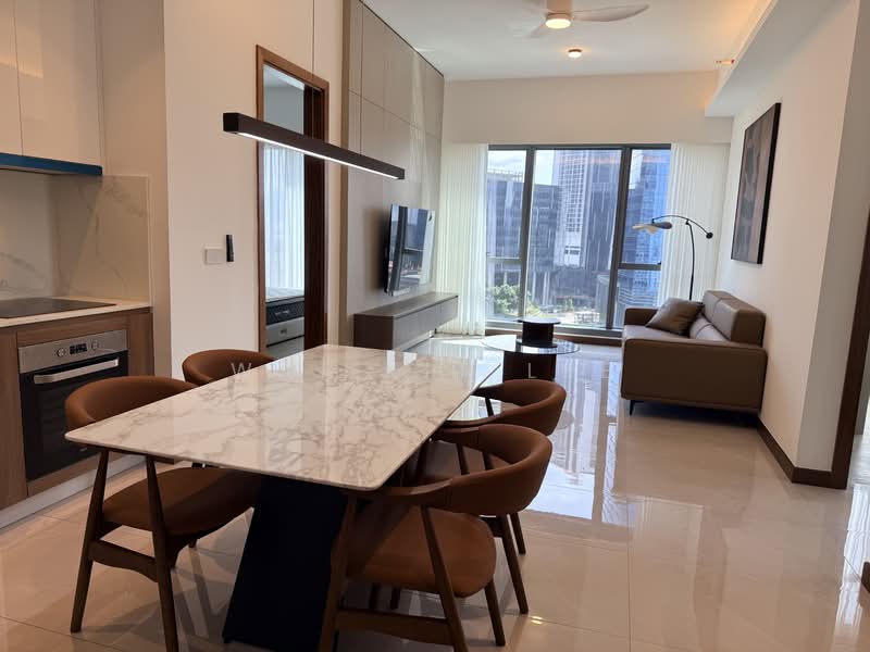 Service Residence for Rent at Core Residence @ TRX - Wai Kit Lee - Living Room - PropertyGuru.com.my